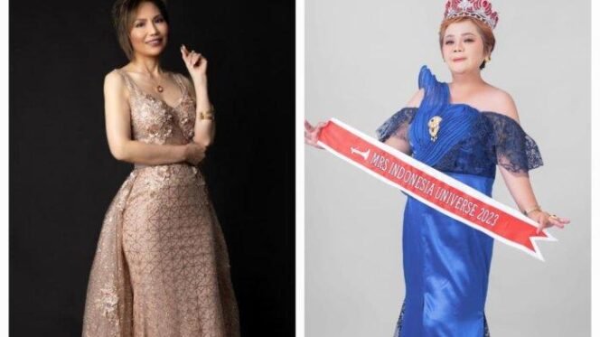 
 Mrs Astrid Chandra Dewi menjadi mentor untuk mendampingi Mrs Natalya F Vong dari Australia dalam ajang Mrs Petite Global. (Doc:Tw07)