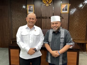 H.Helmi Hasan Gubernur Bengkulu bersama Kepala BGN. (Doc:Tri)