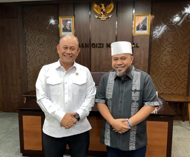 
 H.Helmi Hasan Gubernur Bengkulu bersama Kepala BGN. (Doc:Tri)