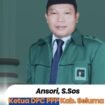 Mardiono Ketua DPC PPP Kabupaten Seluma Provinsi Bengkulu. (Doc:Tw)