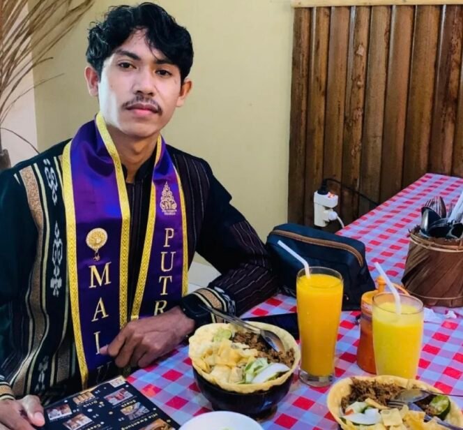
 Afrianto Rehiara pemuda asal Desa Lekloor, Pulau Kisar, Provinsi Maluku yang mempunya sederet prestasi memukau. (Doc:Tw7)