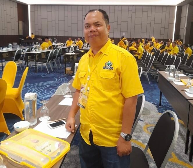 
 Sunandar Wakil Ketua DPD 1 Partai Golkar Provinsi Bengkulu. (Doc:Tw7)