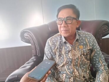 Samsu Amanah Sekertaris DPD 1 Partai Golkar Bengkulu, Ketua Panitia Sekaligus Kandidat Ketua. (Doc:Gus6)