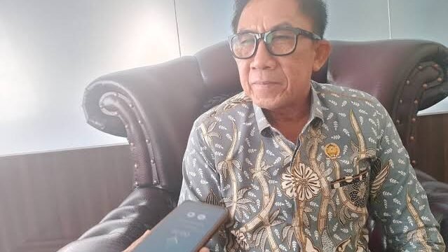 Samsu Amanah Sekertaris DPD 1 Partai Golkar Bengkulu, Ketua Panitia Sekaligus Kandidat Ketua. (Doc:Gus6)