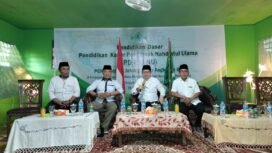 Empat Petinggi Lembaga Amil Zakat, Infaq dan Shadaqah Nahdlatul Ulama (LAZISNU) Pengurus Wilayah Nahdlatul Ulama (PWNU) Provinsi Jambi Foto Bersama. (Doc:Gus7)