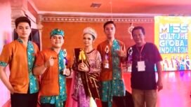 Andi Nahdahsani Muliady Peraih Mahkota Asal Sulawesi Selatan. (Tri7)