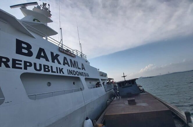 
 Potret Kapal Patroli Bakamla. (Doc:Tw7)
 
