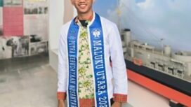 M. Khadam Th Sangadji, Putra Kebudayaan Nusantara Maluku Utara 2025. (Doc:Tw7)