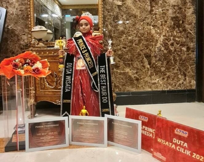 
 Potret Cantik Maryam Jasmine Al-lukman Pelajar SD Muhammadiyah Program Khusus ABEPURA. (Doc:min7)