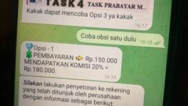 Nomor rekening pelaku yang saat ini diburu pihak ke Polisian. (T7)