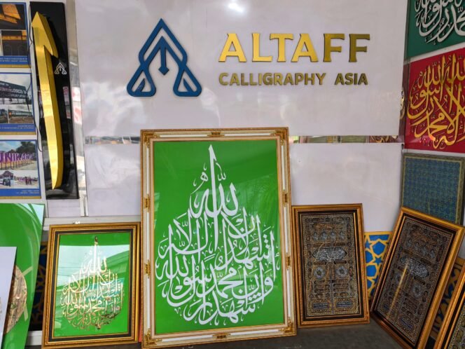 
 Ramadhan menjadi Berkah bagi Altaff Calligraphy Asia. (Doc:Tw7)
