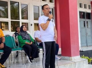 Drs.H Sumardi MM Ketua DPRD Provinsi Bengkulu, sambutan. (Doc:Tw7)