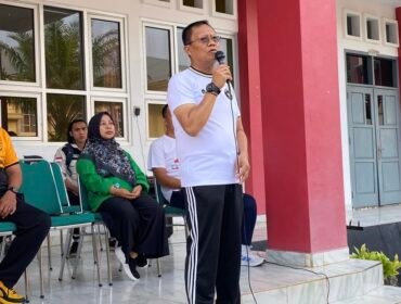 Drs.H Sumardi MM Ketua DPRD Provinsi Bengkulu, sambutan. (Doc:Tw7)