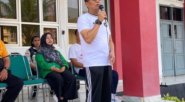 Drs.H Sumardi MM Ketua DPRD Provinsi Bengkulu, sambutan. (Doc:Tw7)