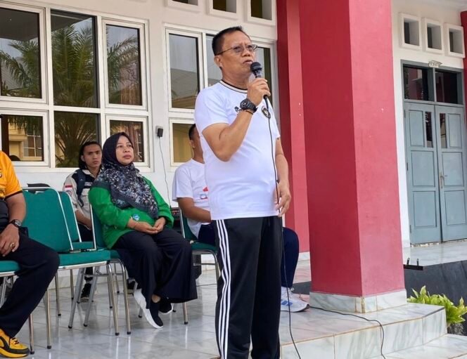 
 Drs.H Sumardi MM Ketua DPRD Provinsi Bengkulu, sambutan. (Doc:Tw7)