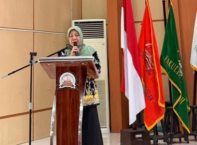 
 Ketua PA Tais Isi Kuliah Karir Fakultas Syariah, Dorong Mahasiswa Kenali Profesi di Pengadilan Agama. (Tw7)